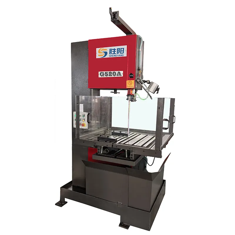 Вертикальный ленточнопильный станок Шэнъян G520A подвижный рабочий стол