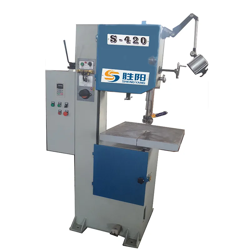 Вертикальный ленточнопильный станок Шэнъян S-420 фиксированный рабочий стол