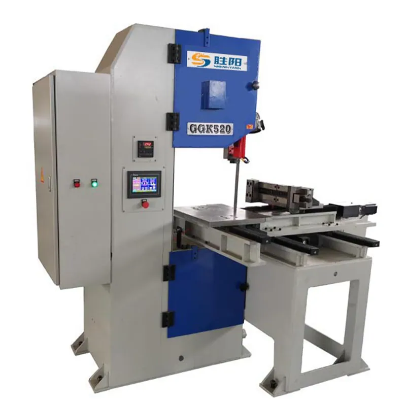 Вертикальный ленточнопильный станок для графита и керамики Шэнъян серия GGK ЧПУ подача