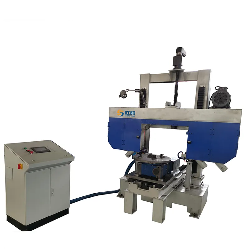 Вращательный ленточнопильный станок для плоской резки Шэнъян резка сверхтвердых материалов