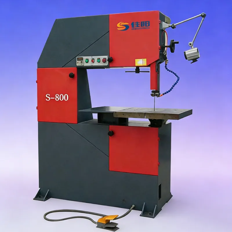 Высокоскоростной вертикальный ленточнопильный станок Шэнъян серия SG-520 ручная резка