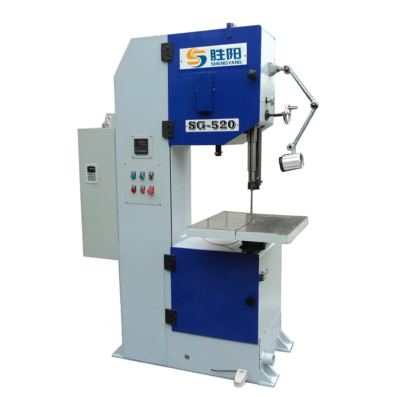 Высокоскоростной вертикальный ленточнопильный станок Шэнъян серия SG-900 ручная резка