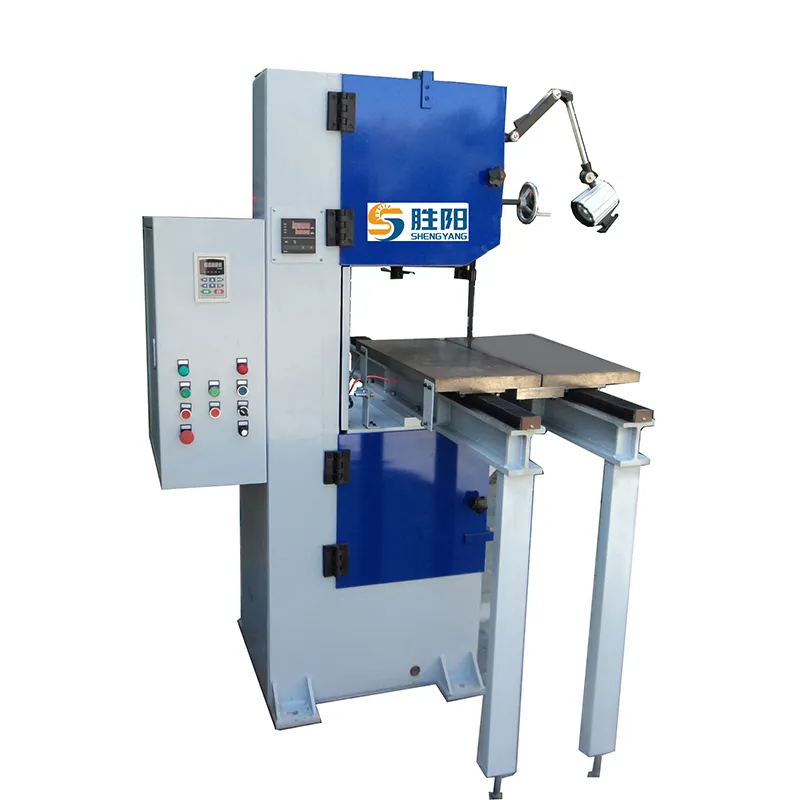 Графитовый вертикальный ленточнопильный станок Шэнъян серия GGS ручная подача