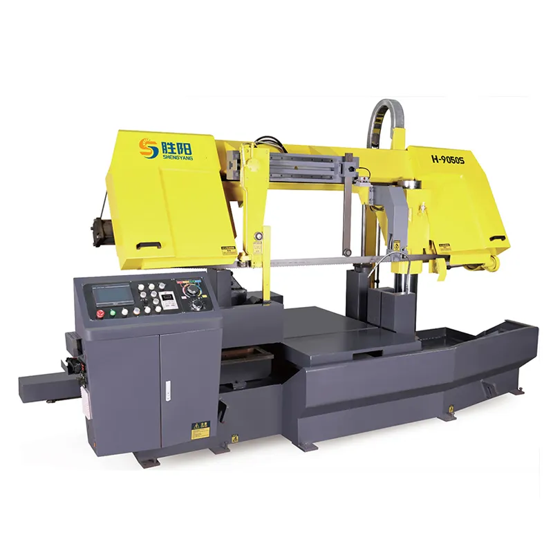 Ленточнопильный станок для инструментальной стали Шэнъян H-9050S резка инструментальной стали
