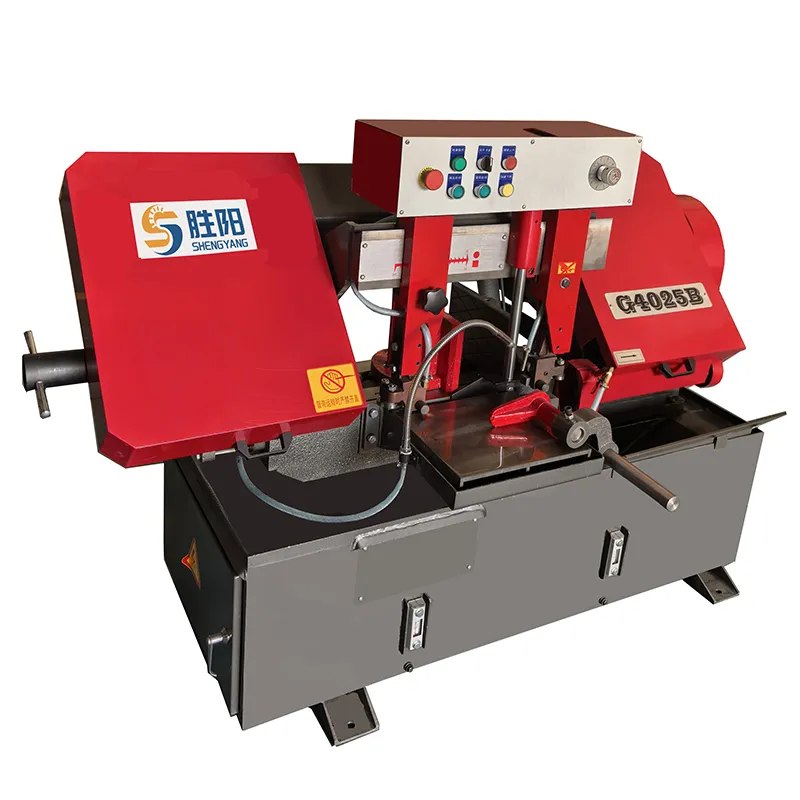 Обычный ленточнопильный станок Шэнъян G4025B ручная подача и резка