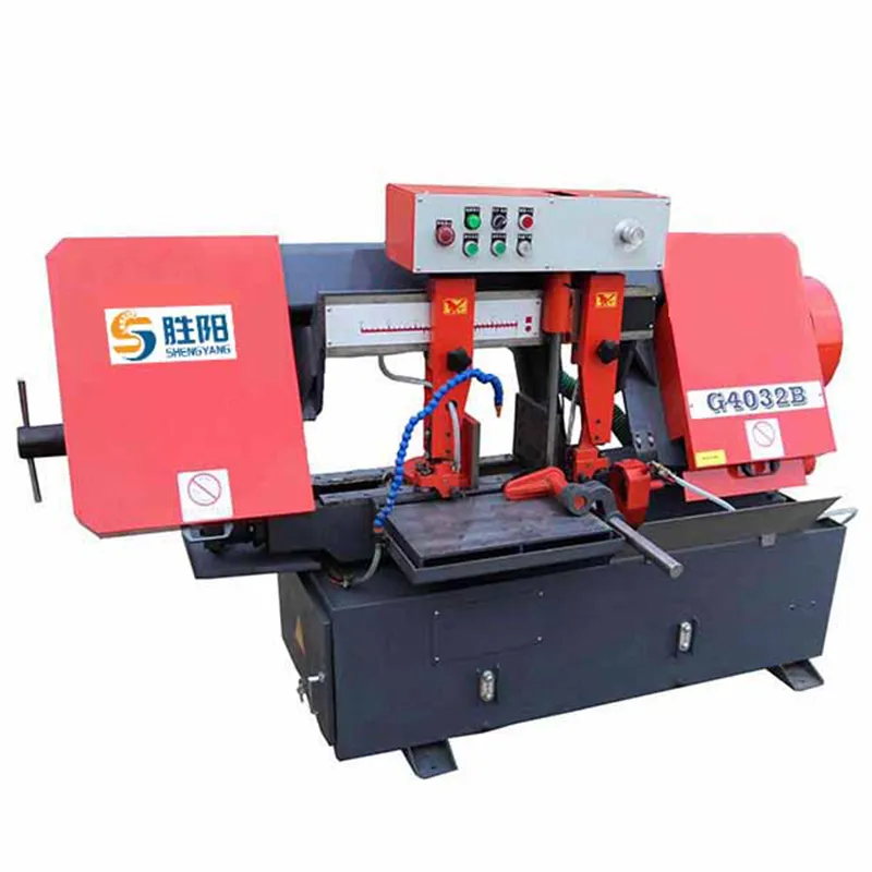 Обычный ленточнопильный станок Шэнъян G4032B ручная подача и резка
