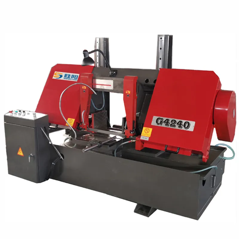 Обычный ленточнопильный станок Шэнъян G4240 ручная подача и резка