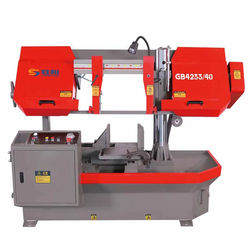 Обычный ленточнопильный станок Шэнъян GB4233-40 ручная подача и резка