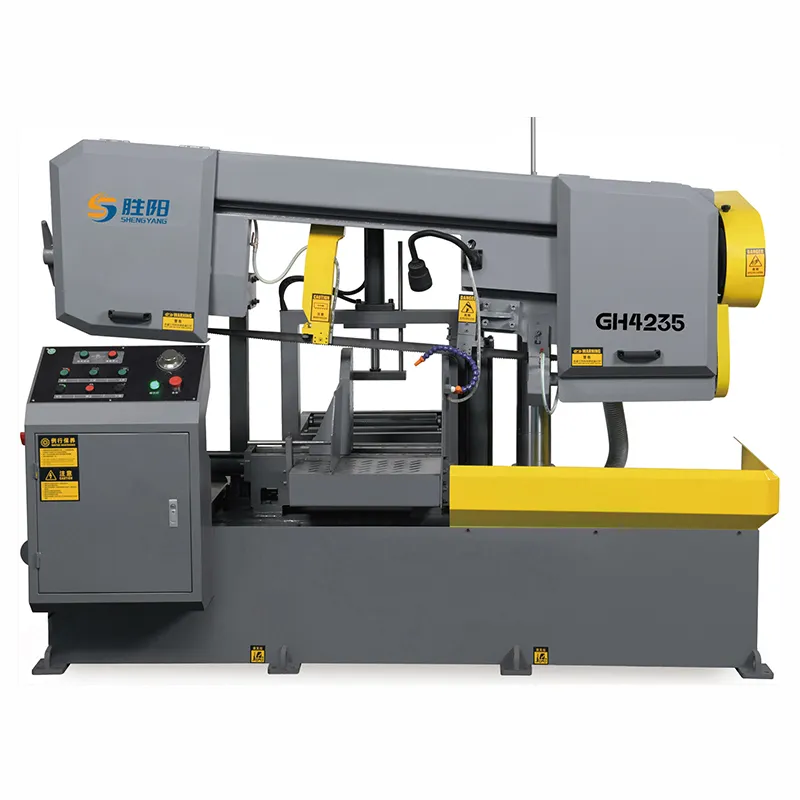 Профильный ленточнопильный станок Шэнъян GH4235 резка профилей