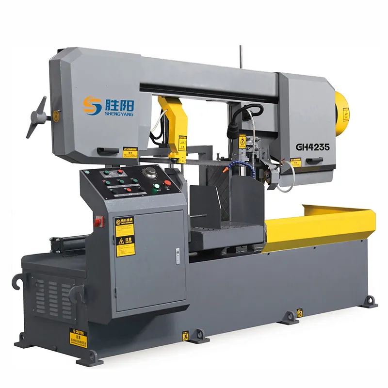 Профильный ленточнопильный станок Шэнъян GH4235 резка профилей