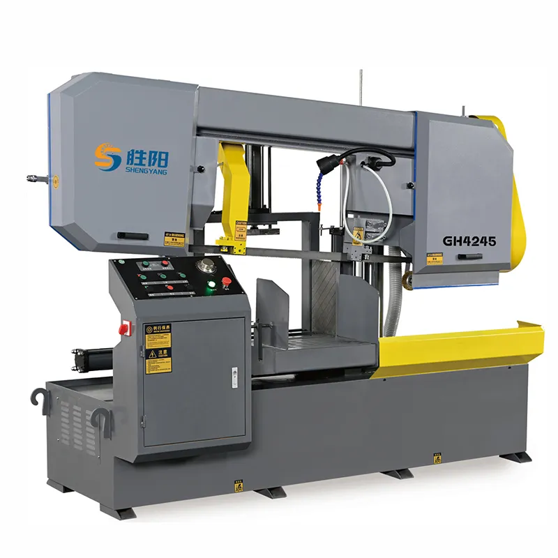 Профильный ленточнопильный станок Шэнъян GH4245 резка профилей