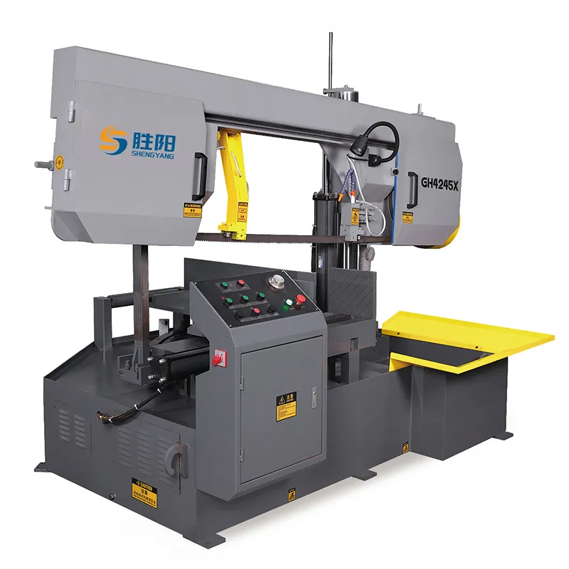 Угловой ленточнопильный станок Шэнъян GH4245X угловая резка