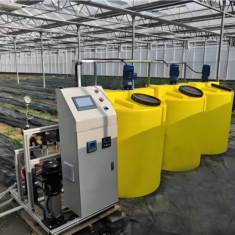 Интеллектуальное интегрированное орошение и внесение удобрений