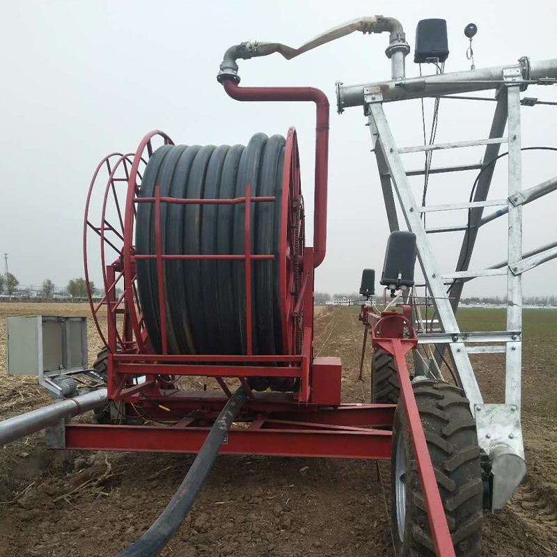 Самоходная барабанно-портальная дождевальная машина