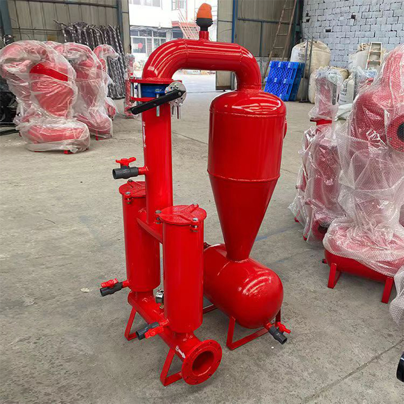 Фильтр комбинированный: центробежный + сетчатый