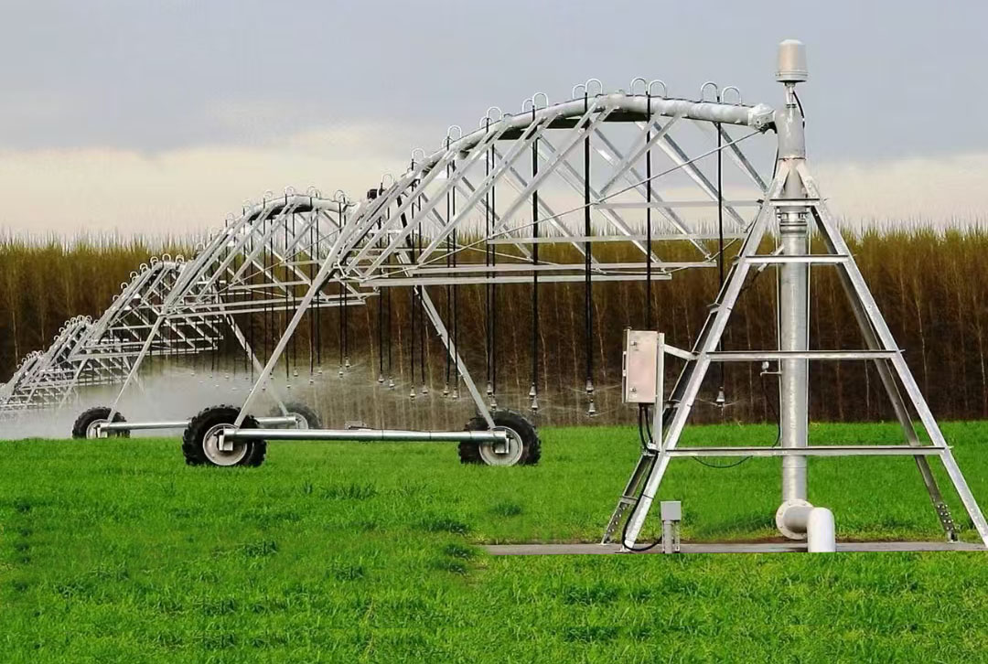 Какие инновации в круговых дождевальных машинах на 500 му?