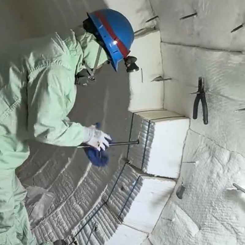 Теплоизоляционный модуль из керамического волокна
