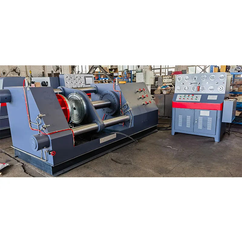 YFB-DY-300 Испытательный стенд для клапанов горизонтального типа с гидроцилиндром упорного действия