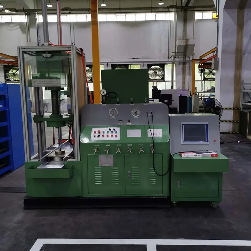 YFB-LL-300 Однопозиционный испытательный стенд для клапанов вертикального типа с винтовым приводом