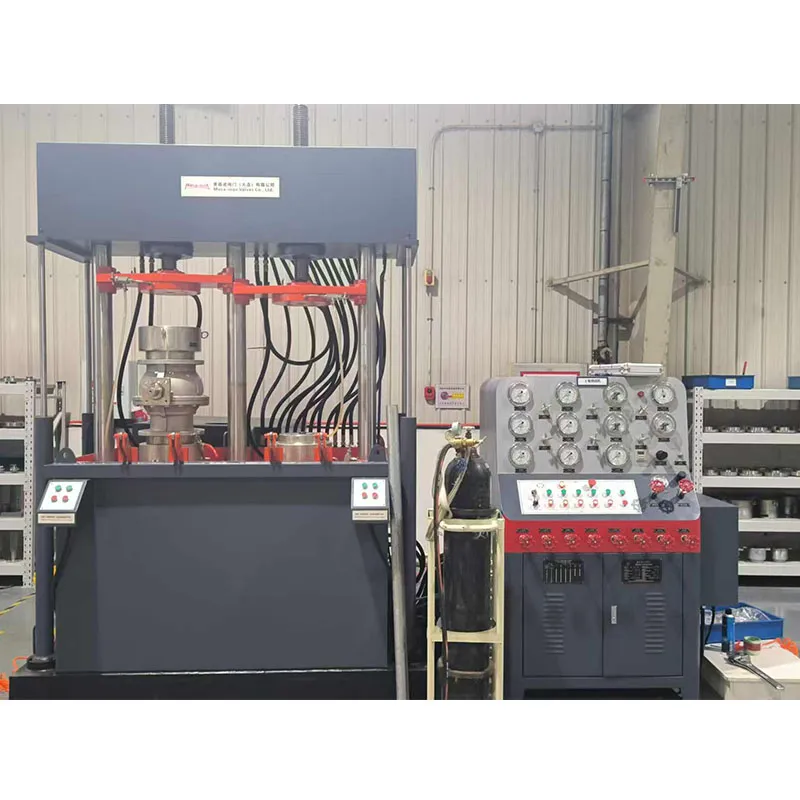 YFB-QSLL-200 Двухпозиционный испытательный стенд для клапанов погружного вертикального типа с винтовым приводом