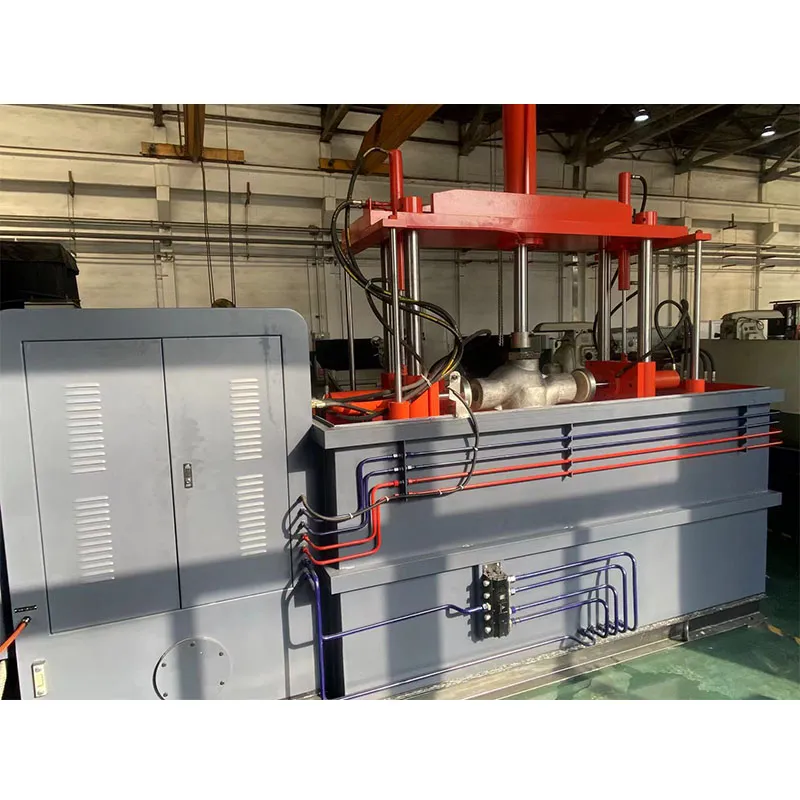 YFB-QSLY-300 Испытательный стенд для клапанов погружного вертикального типа с гидроцилиндром упорного действия