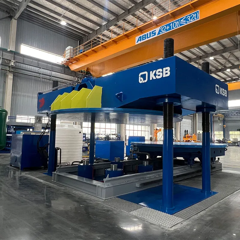 Гидравлический испытательный стенд для дисковых затворов большого диаметра YFB-LDF-4000