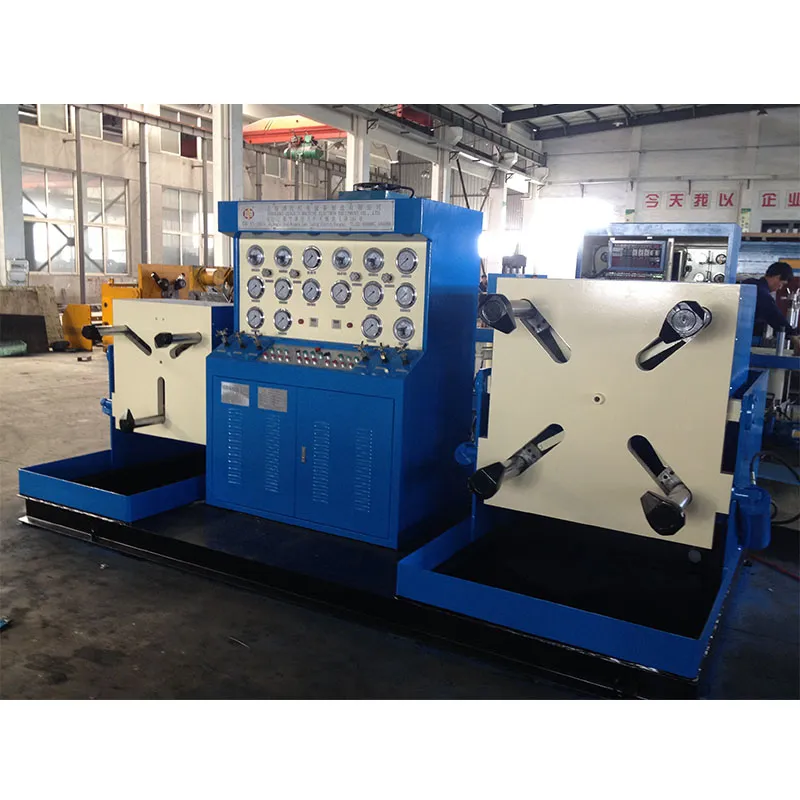 Двухпозиционный гидравлический испытательный стенд для дисковых затворов YFB-DF-300-600