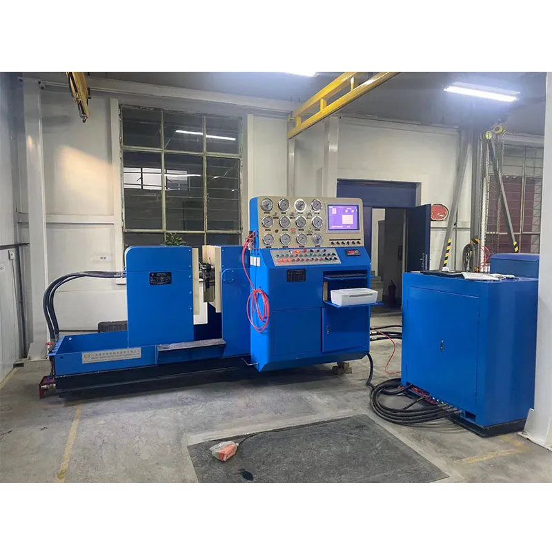 Испытательный стенд для клапанов обжимного типа YFB-BY-400