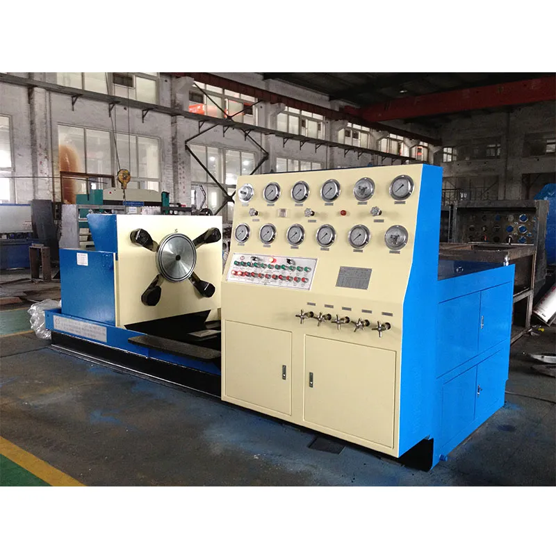 Испытательный стенд для клапанов обжимного типа YFB-BY-800