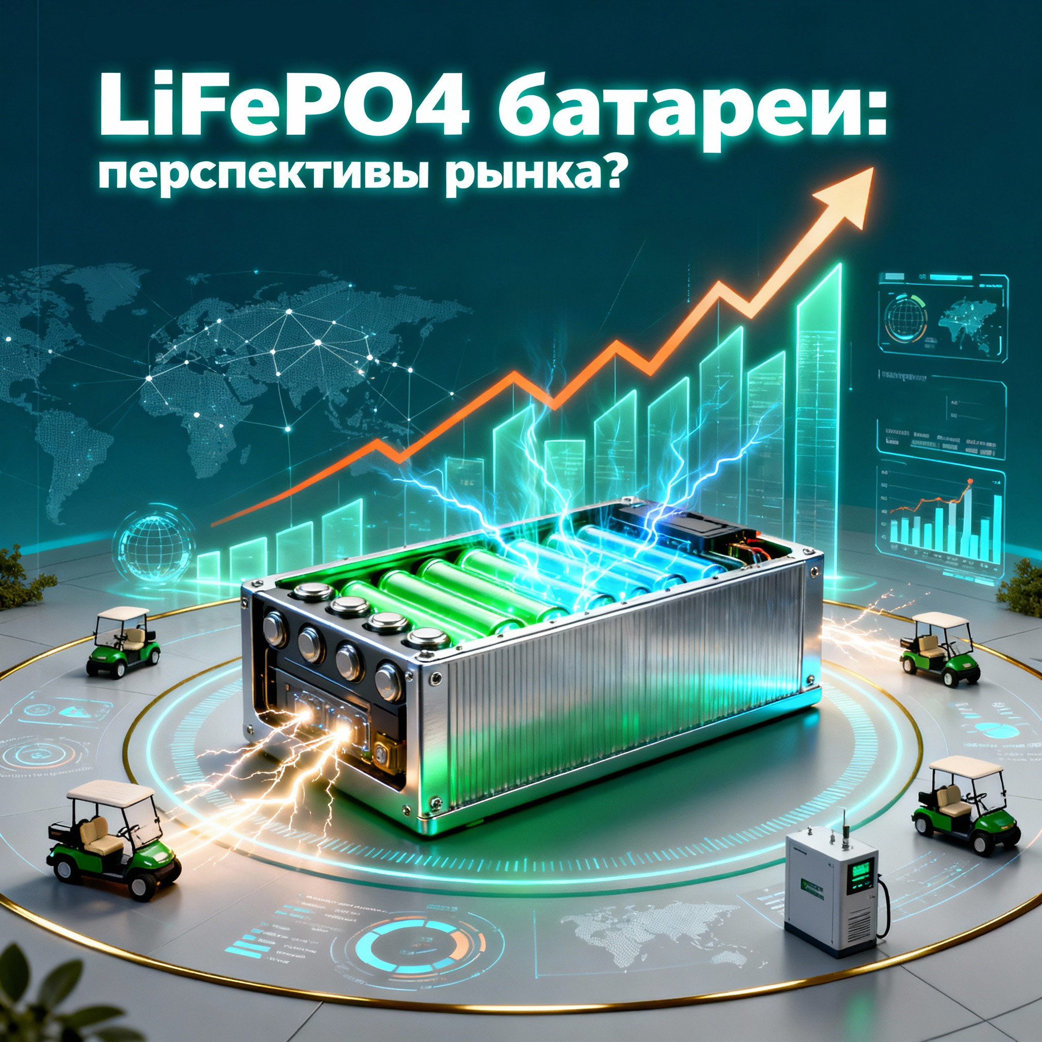 Lifepo4 батареи: перспективы рынка?