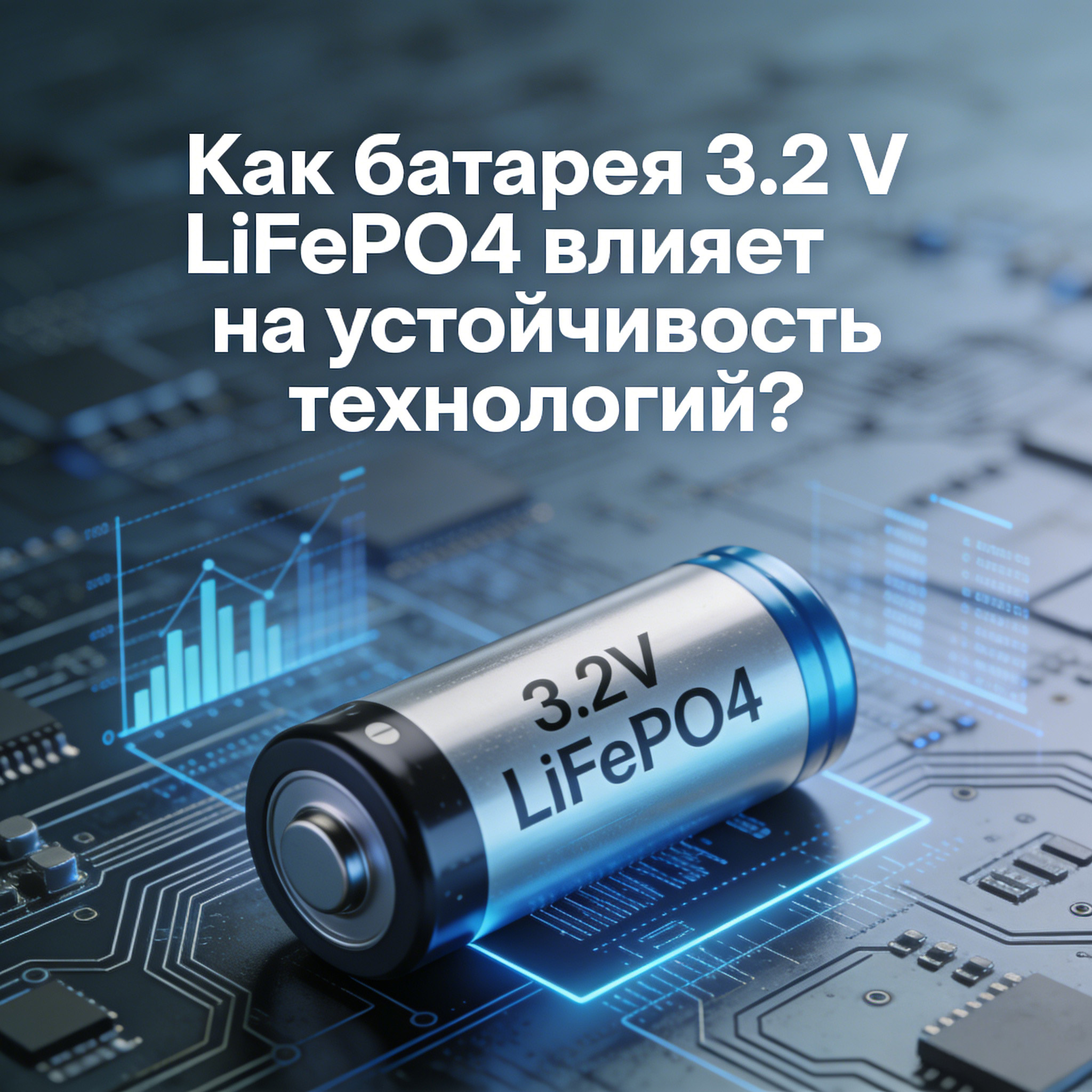 Как батарея 3.2 V LiFePO4 влияет на устойчивость технологий?