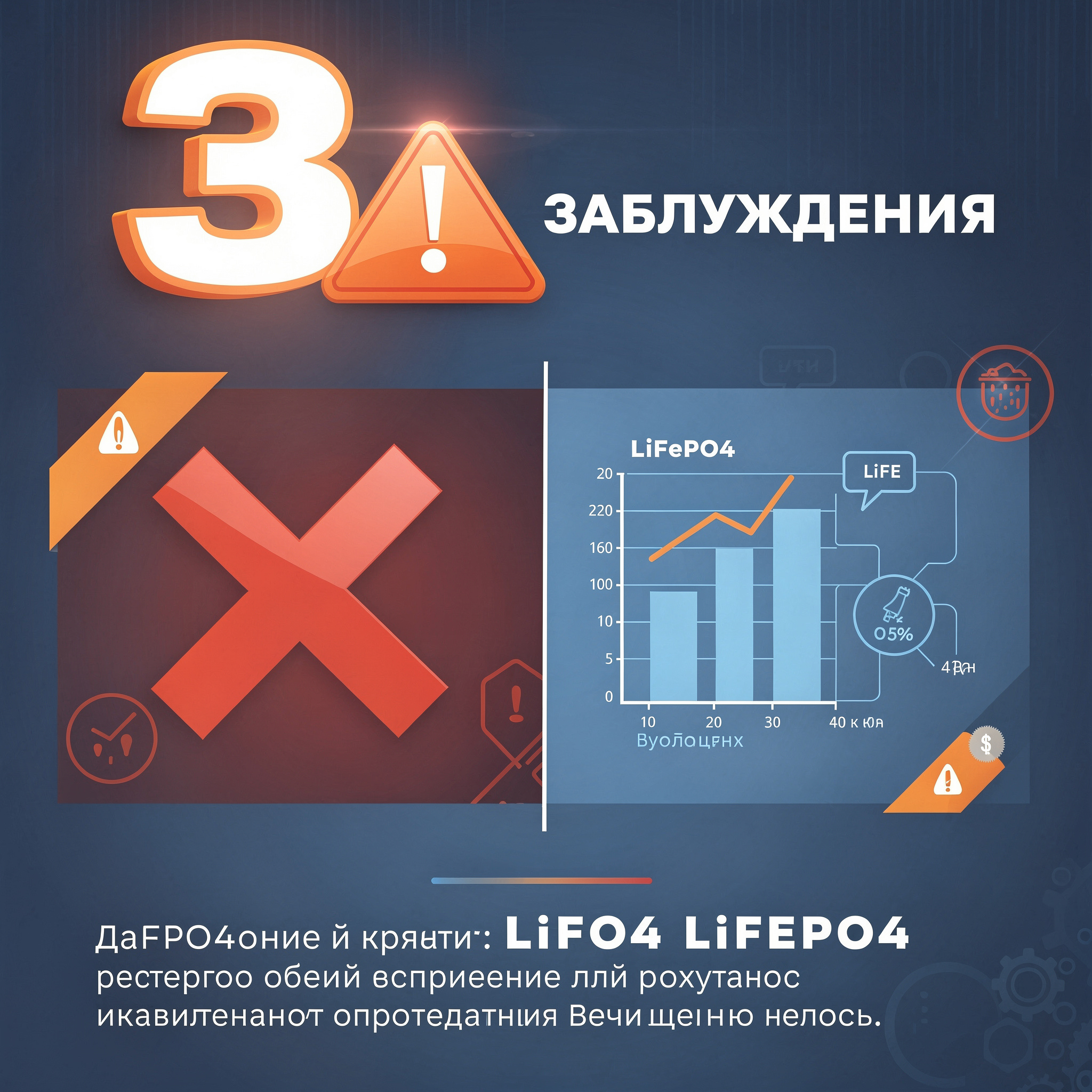3 распространенных заблуждения о сроке службы циклов LiFePO4: больше циклов зарядки ≠ лучше!