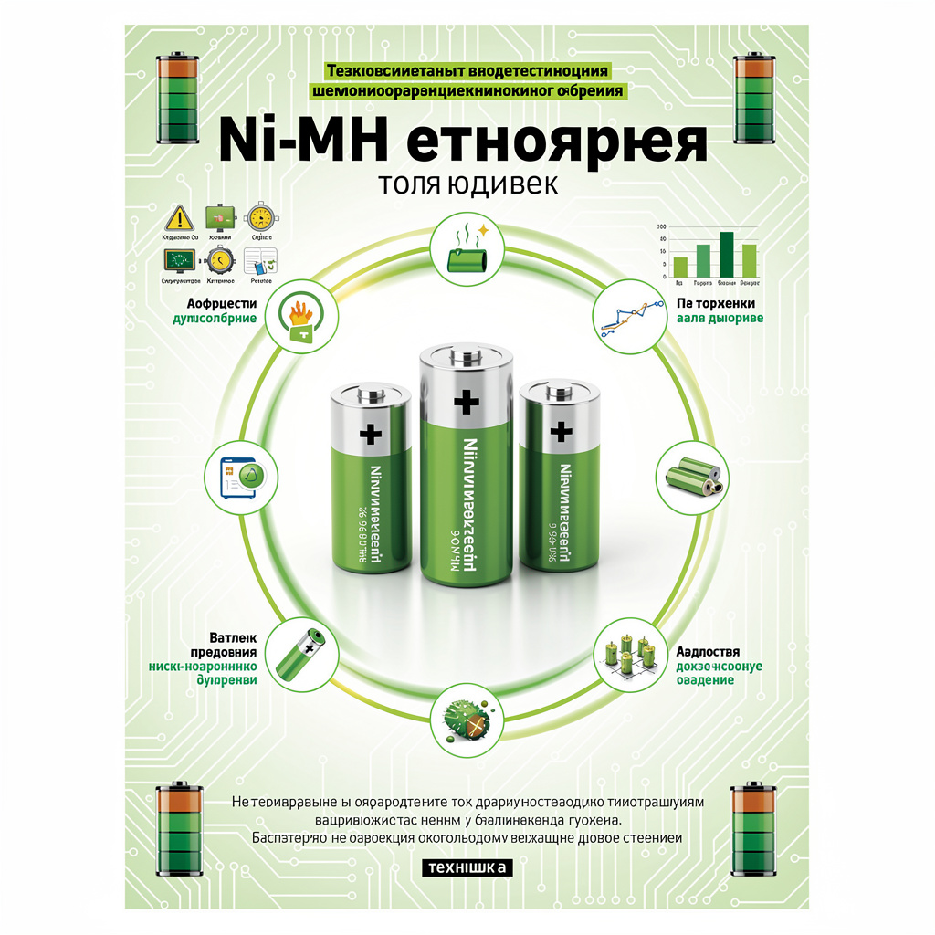 Никель-металлогидридные аккумуляторы Ni-MH