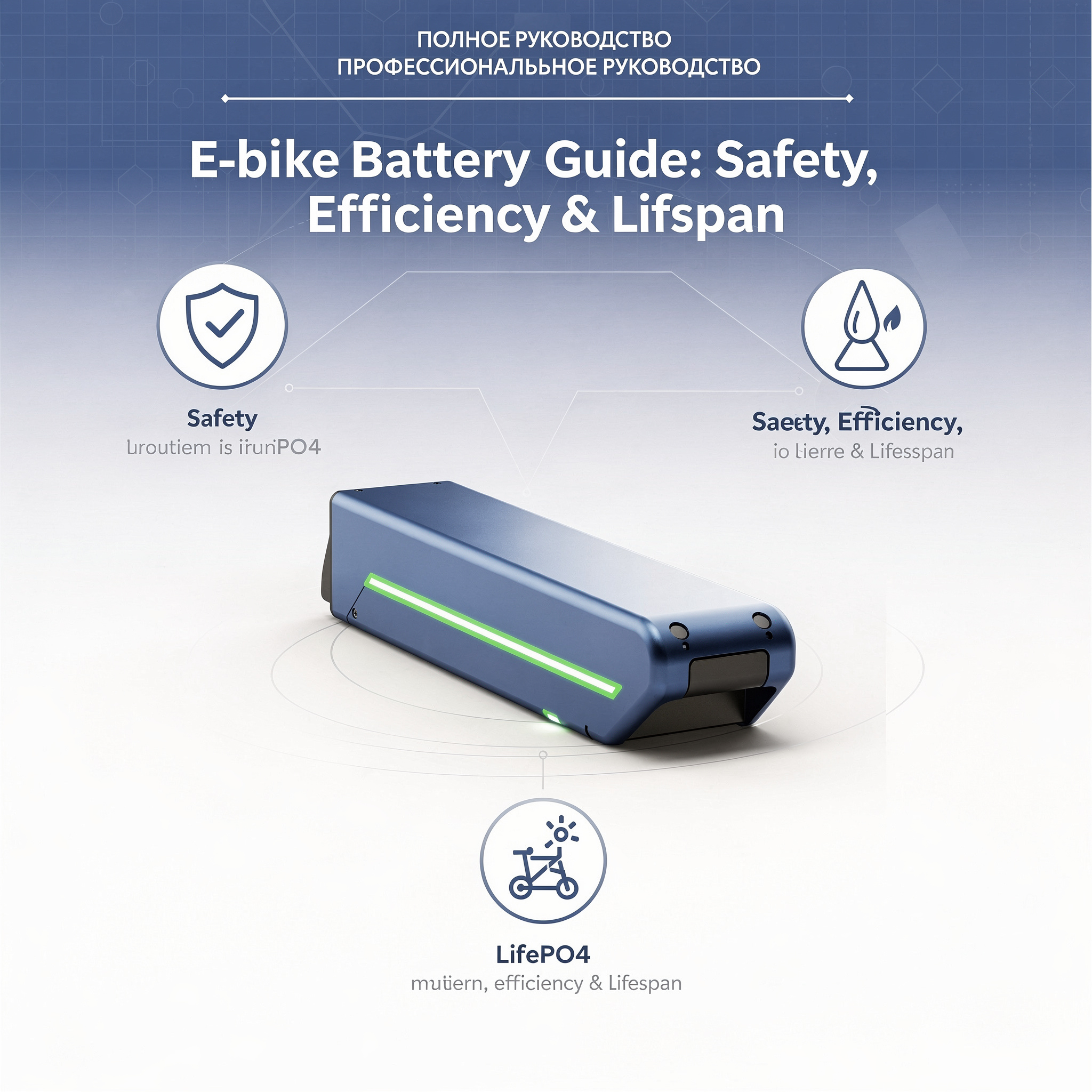 Руководство по аккумуляторам для электровелосипедов: безопасность, эффективность и срок службы