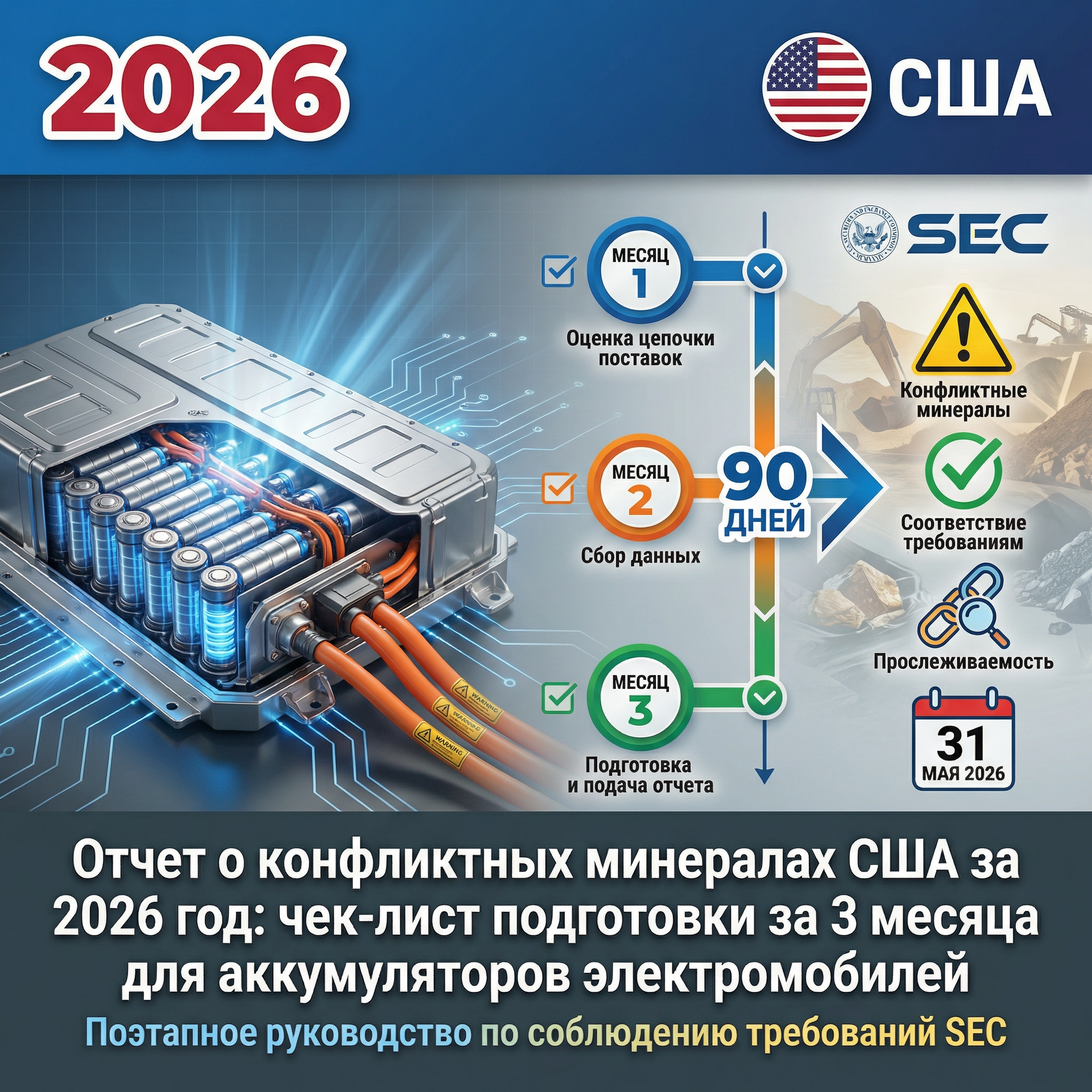 美国2026冲突矿产报告封面-俄语