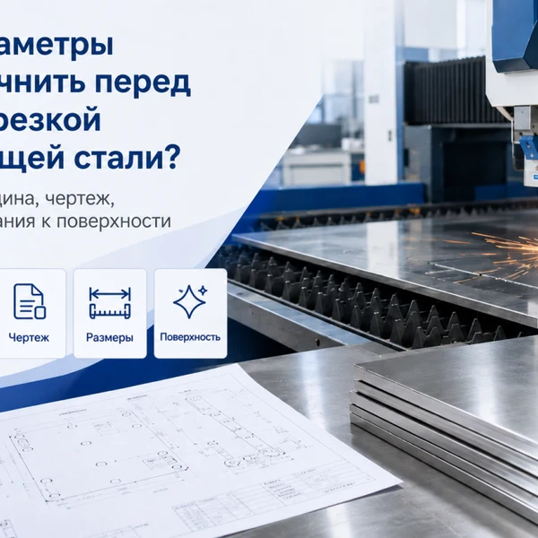 Какие параметры необходимо подтвердить перед лазерной резкой нержавеющей стали?