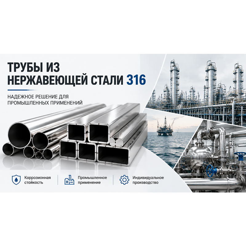 Характеристики и применение труб из нержавеющей стали 316 в особых промышленных условиях