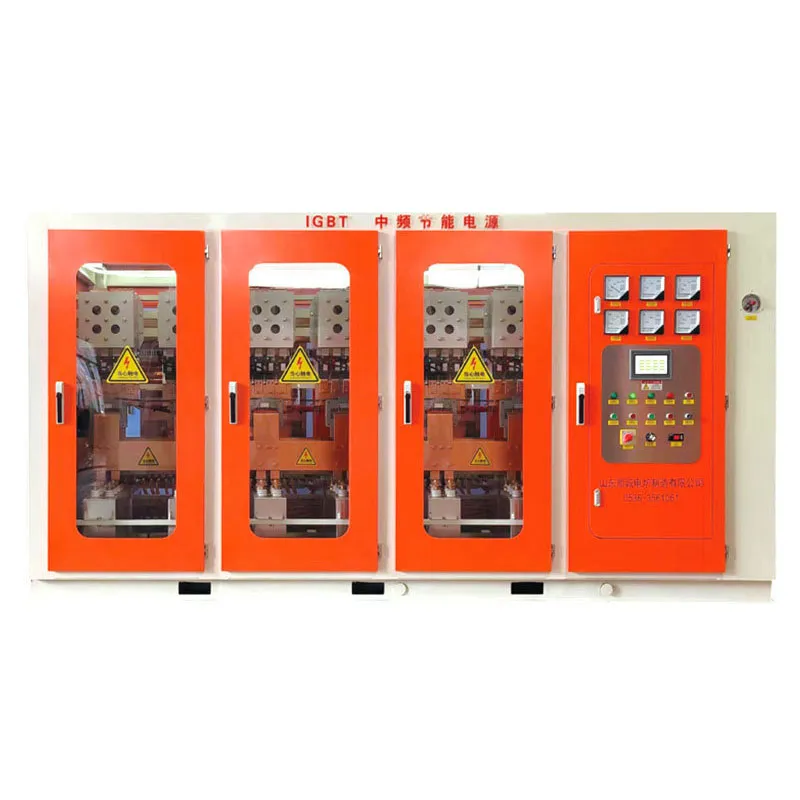 Двухблочный энергосберегающий среднечастотный индукционная печь на IGBT