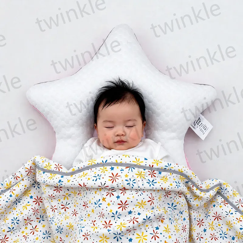 Анатомическая подушка «Морская звезда» для младенцев