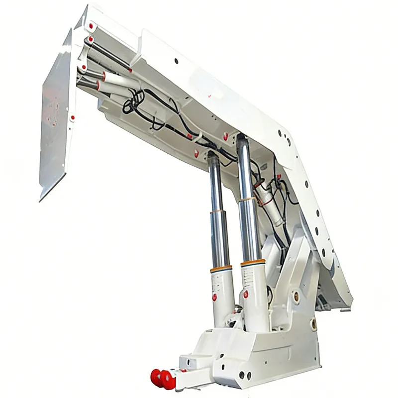 Двухстоечная экранированная электрогидравлическая крепь для поддержания кровли с выпуском угля типа ZFY17000-27-50D