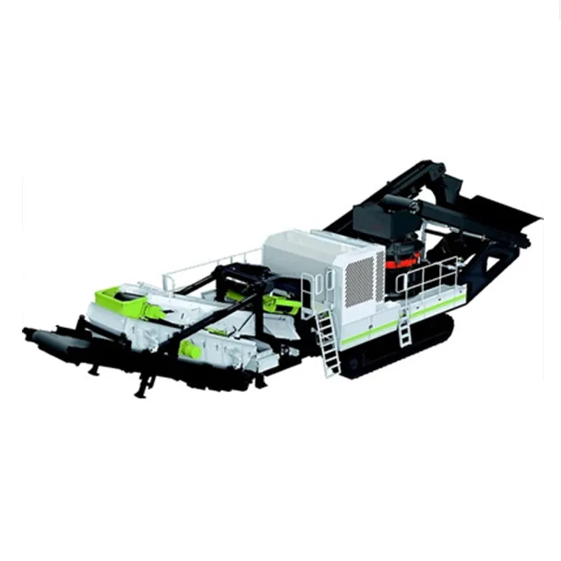 Мобильная гусеничная конусная дробильная установка