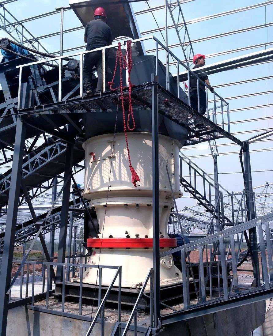Одноцилиндровая конусная дробилка SINOSTAR — создана для дробления