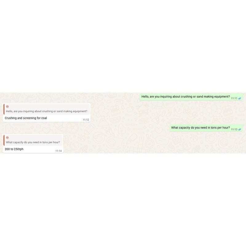 История чата