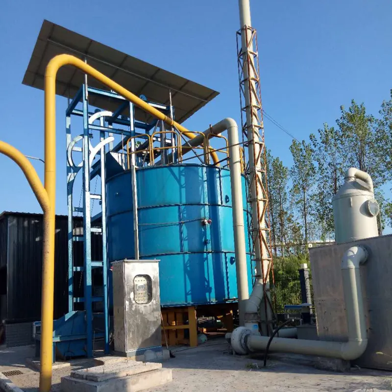 Новый беззапахный аэробный генератор для осадка сточных вод