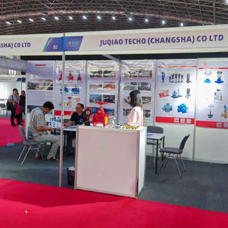 Changsha Jiuqiao Technology debuted at the Silk Road Central Asia Expo in Tashkent, valves and pumps attracted the attention of buyers