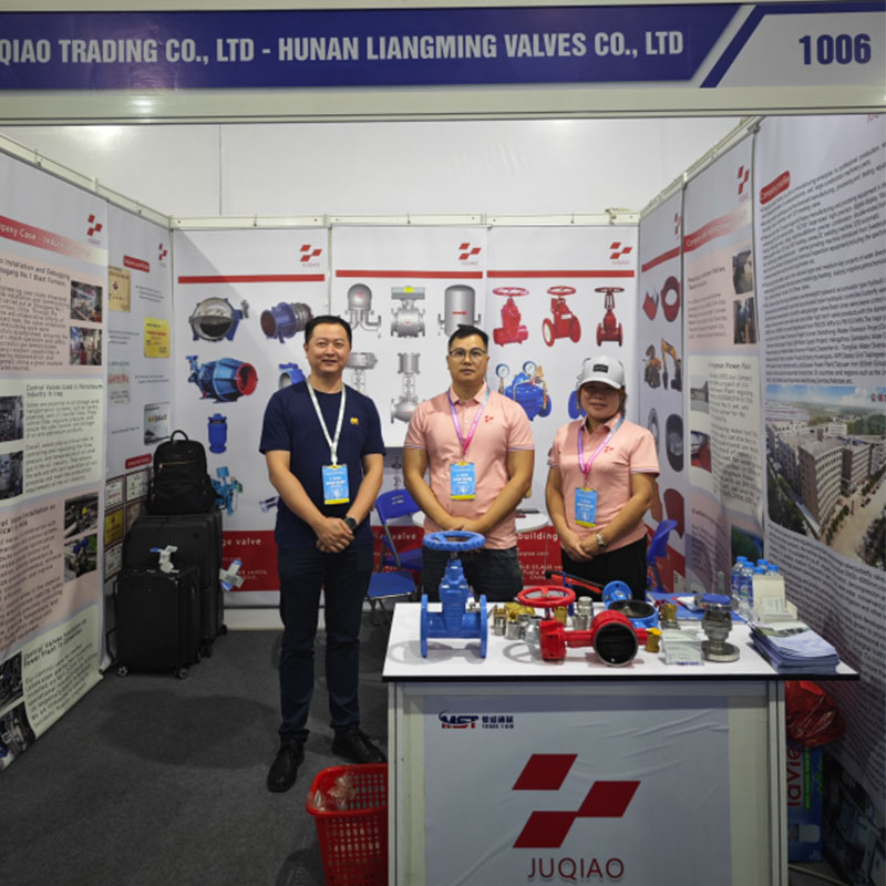 Changsha Jiuqiao Technology made its debut at the construction materials exhibition in Hanoi, the products aroused great interest in the market