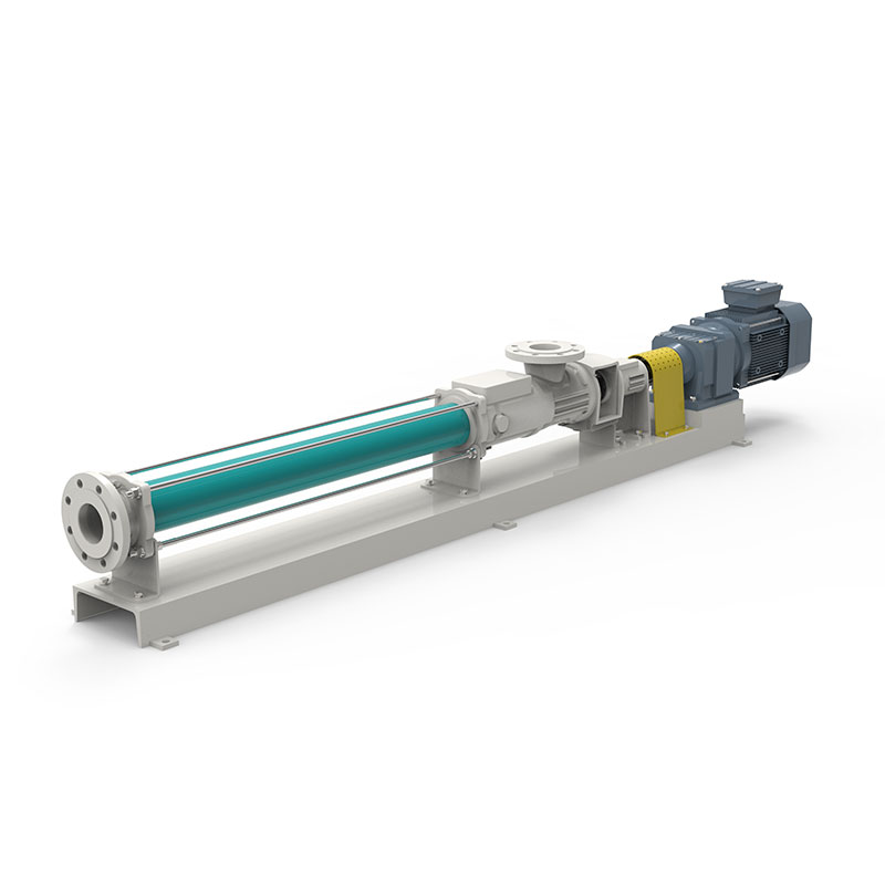 Horizontal pump with support type WS