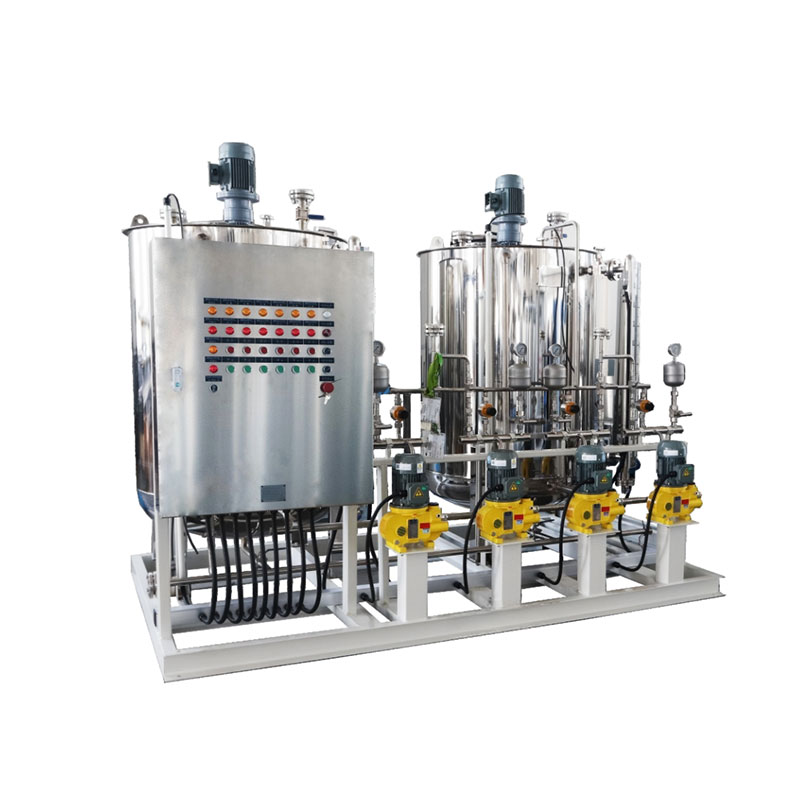 Hydrazine dosing plant
