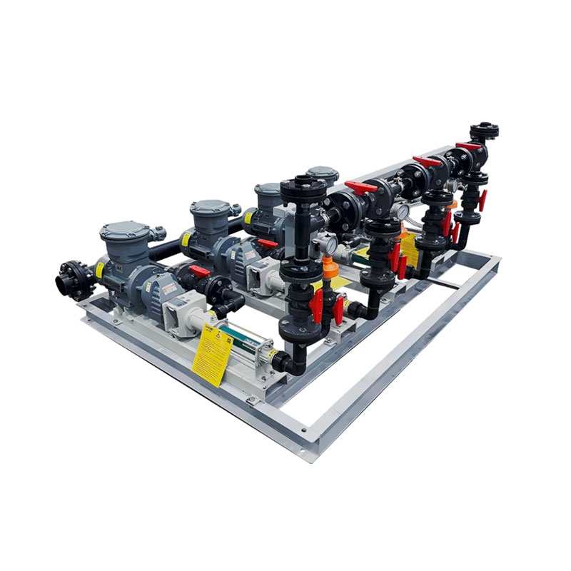 Simple dosing block-modular unit