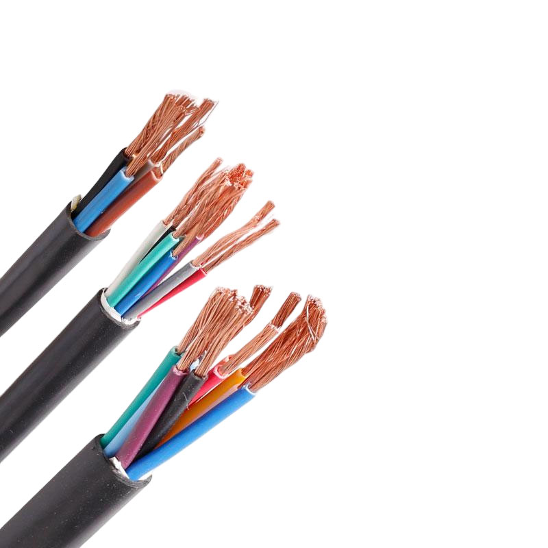 Кабель контрольный с медной жилой гибкий марки KVVR